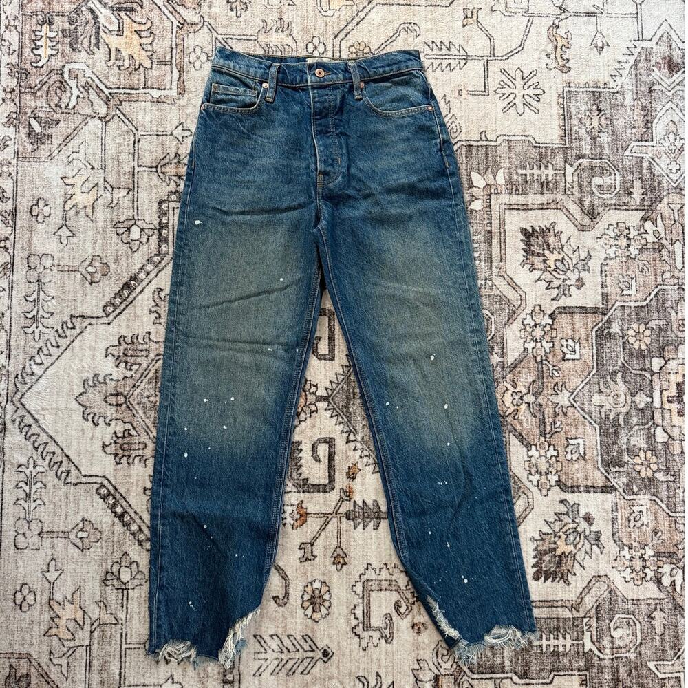 Free People Straight Leg Denim | Size 24